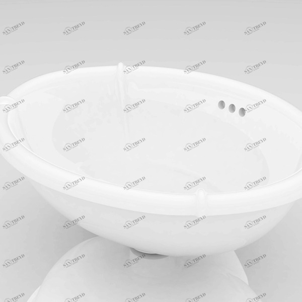 IMP4650001 Встроенная раковина под столешницу овальная Olympia Ceramica 