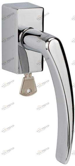 Reguitti Оконная ручка из латуни с замком на розетке Apri A121dkc7158