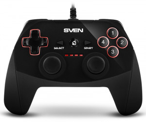 SV-015954 Геймпад gc-250 (11 кл. 2 мини-джойстика, d-pad, pc/xinput/ps3/android) Sven