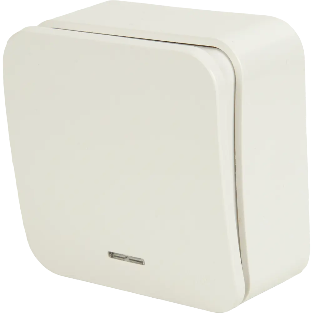 Выключатель накладной Schneider Electric Blanca 1 клавиша цвет белый SYSTEME ELECTRIC STLM-2178028