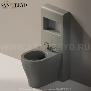 TR407037 Биде напольное Niagara Ceramica Flaminia