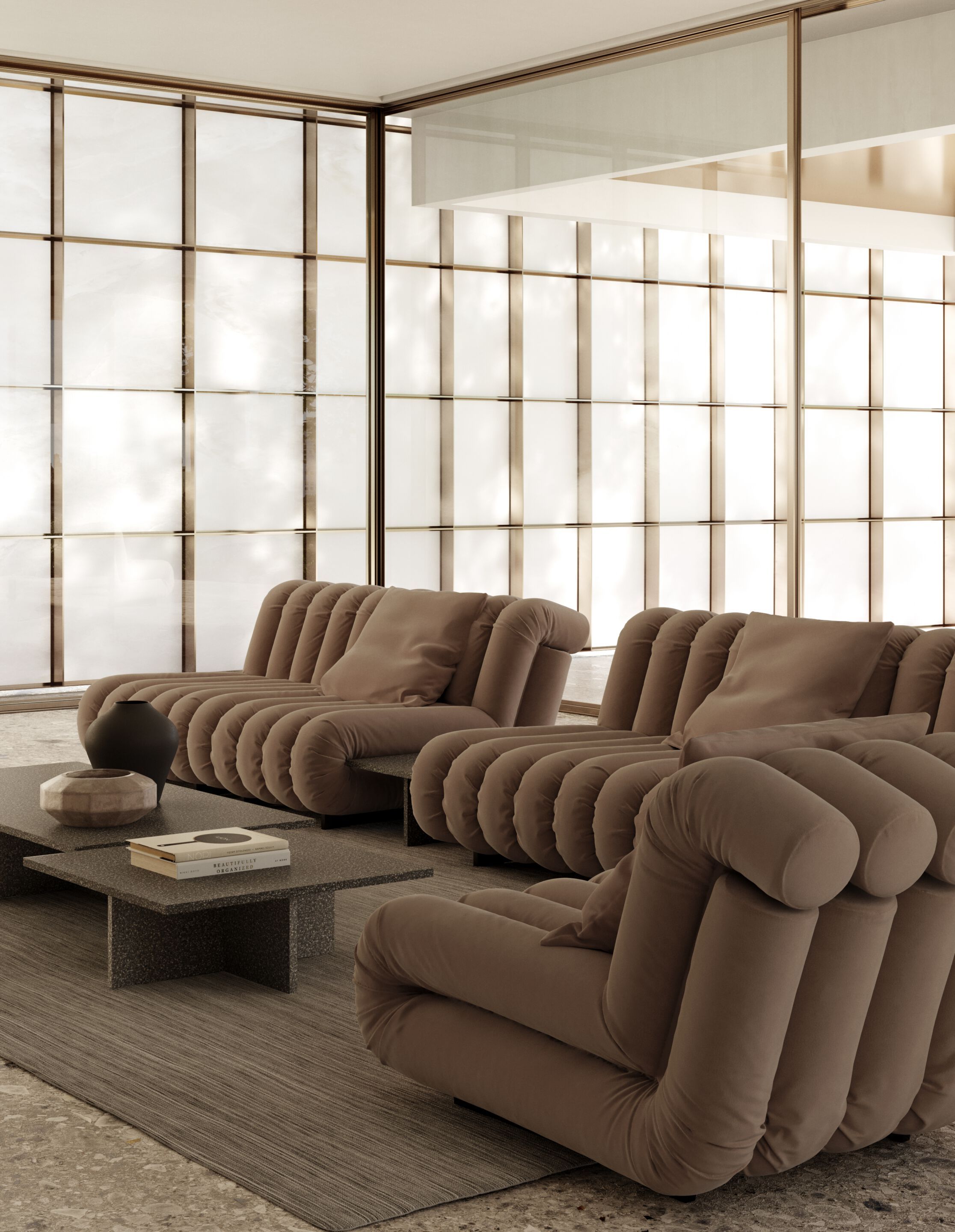 Ткань диван Exteta перископ ARCH-00074288 - Вид №10