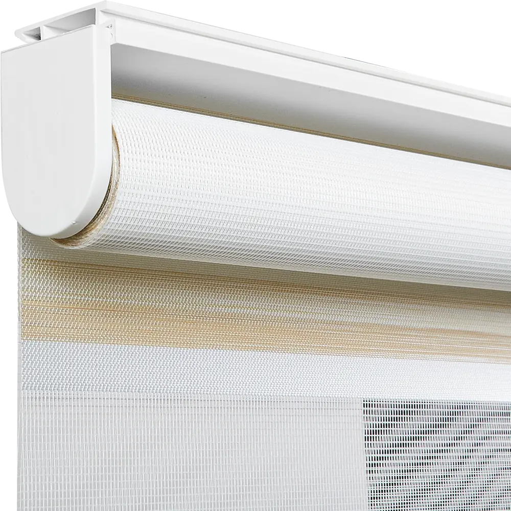 Штора рулонная день-ночь Лечче 100x160 см бежево-молочная MIAMOZA STLM-2048897 - Вид №3