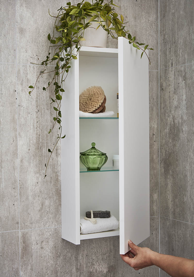 320130 Настенный Шкаф Flex City / Studio White Mat Noro  Белый  - Вид №1