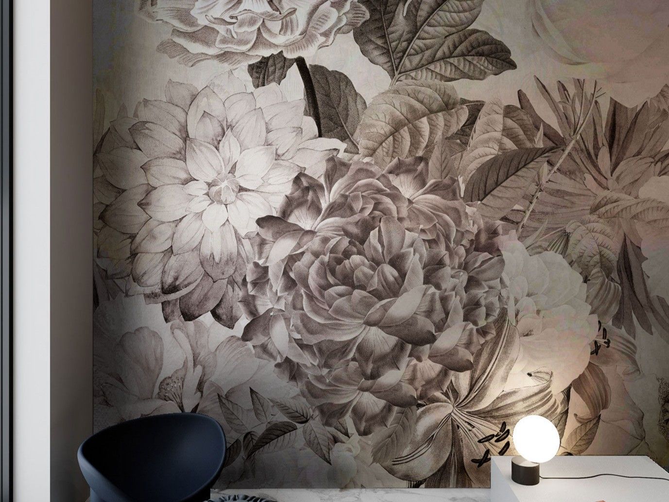 Панорамные обои с цветочными мотивами Rimura 2020 ARCH-00105470