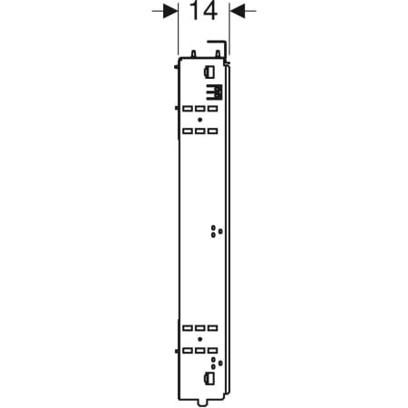 GEBERIT 111.054.00.1 Монтажная коробка Geberit Duofix для зеркального шкафа Geberit ONE  - Вид №4
