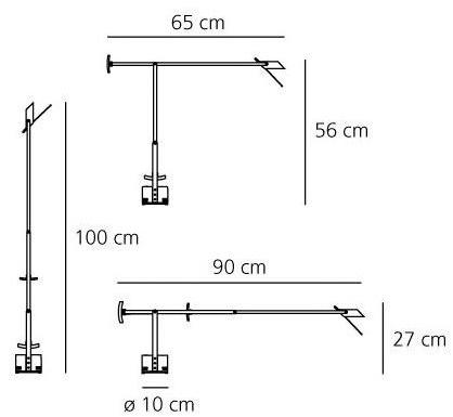 Artemide Настольная лампа регулируемая Tizio sun-id-1423616 - Вид №6