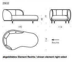 Wittmann Кресло из ткани Vuelta sun-id-1463472 - Вид №2