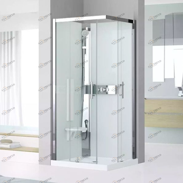 Душевая кабина 80x80 GLAX 3 A80 STANDARD Novellini GLAX 3 с высоким душевым поддоном GL3A89M1K