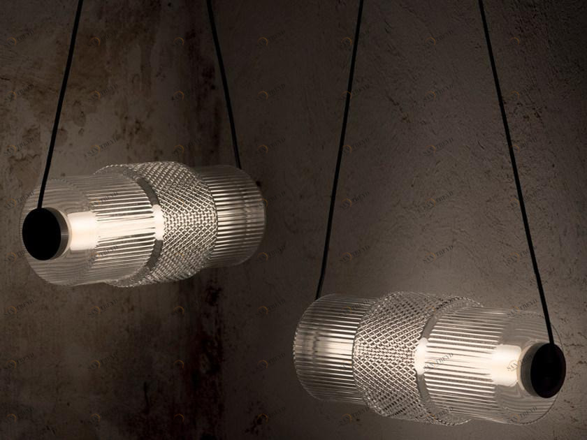 Karman Подвесной светильник с прямым светом в стекле Dies nox sun-id-1444632