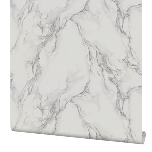 Palitra Planet Bianca - флизелиновые обои с мраморным узором 89358795