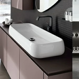 A548 Накладная раковина на столешницу  овальная Arbi