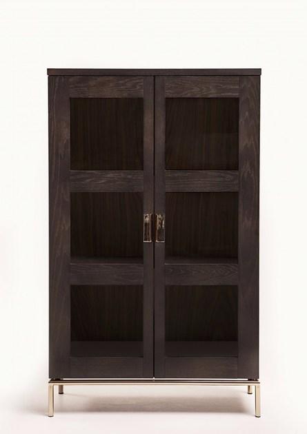 Woodman Комод из дерева и стекла с распашными дверцами Pimlico 235228001052  - Вид №3