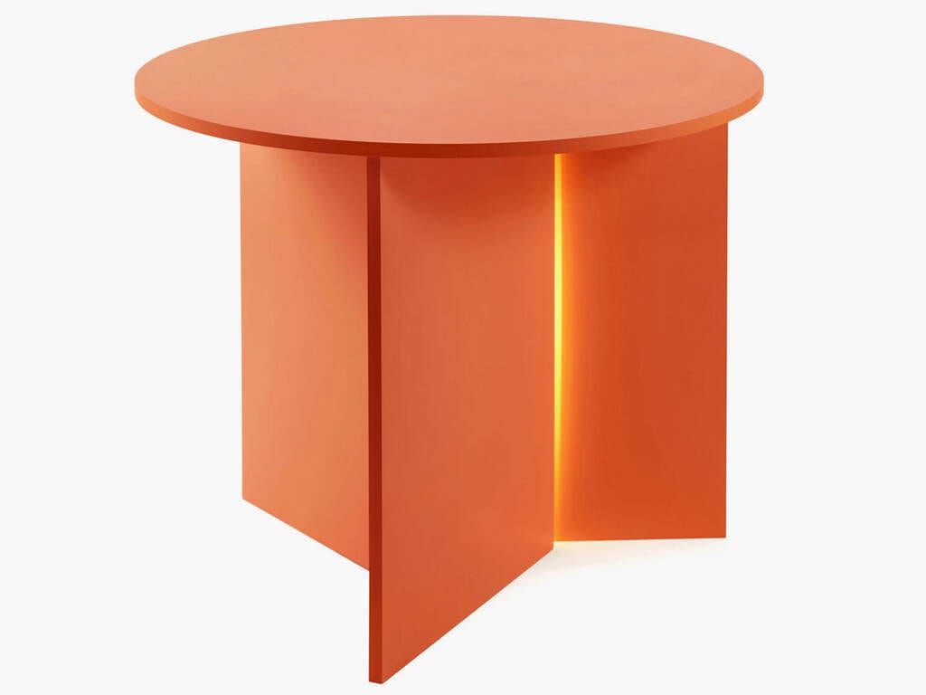 Деревянный круглый низкий журнальный столик Serax Furniture by Ann Demeulemeester ARCH-00022979 - Вид №10