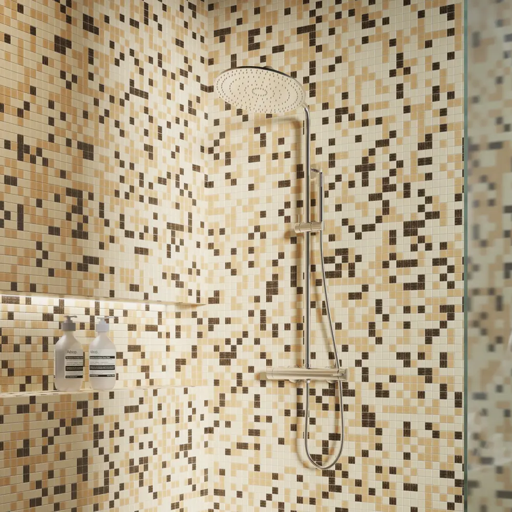 Мозаика ARTENS Swam бежево-коричневая 32.7×32.7 см 18731549 STLM-0012252 - Вид №4