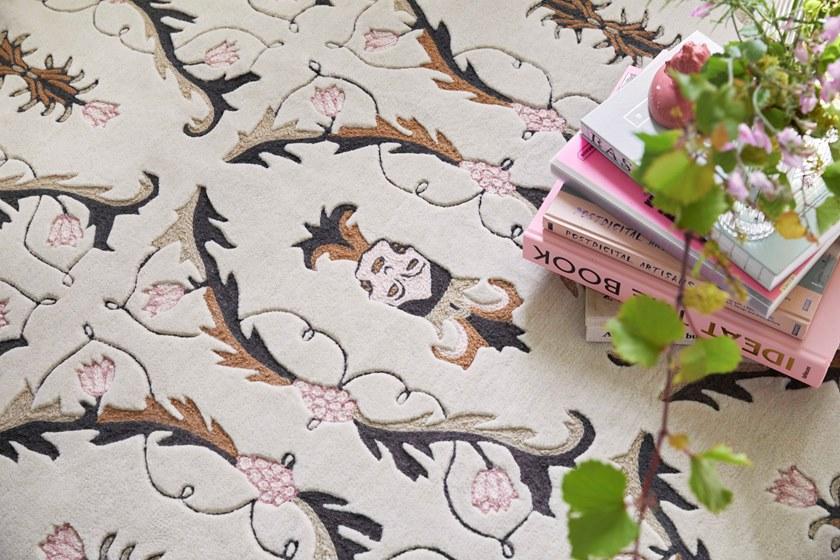 GAN Прямоугольный шерстяной коврик ручной работы с рисунком Dreams sun-id-1429850 - Вид №9