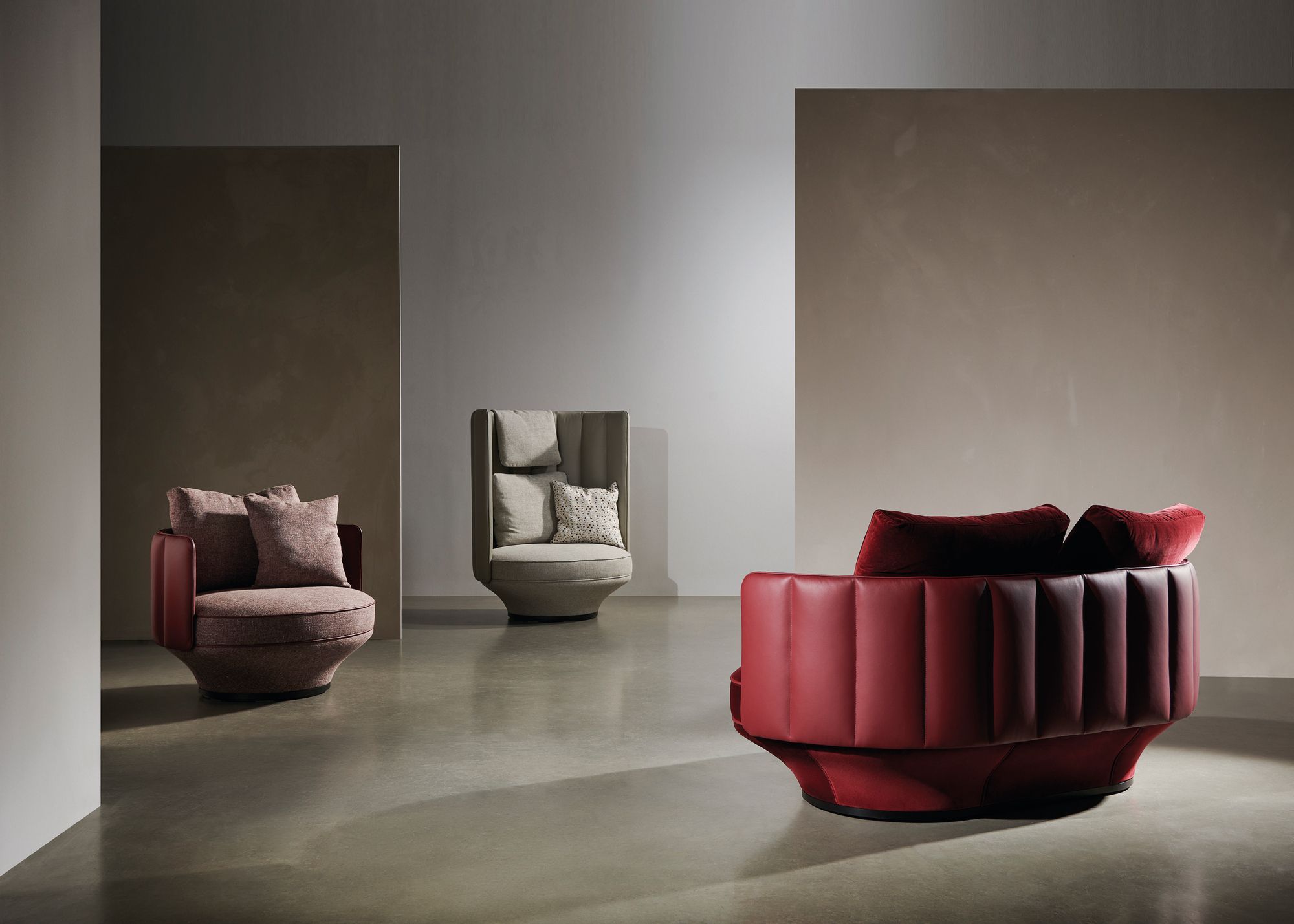 2-местный бархатный диван Wittmann Paradise Bird ARCH-00052750 - Вид №3