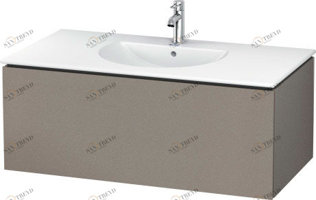 LC616301414 Тумбочка подвесная L-Cube #LC6163 1020 x 534 мм Терра, декор Duravit