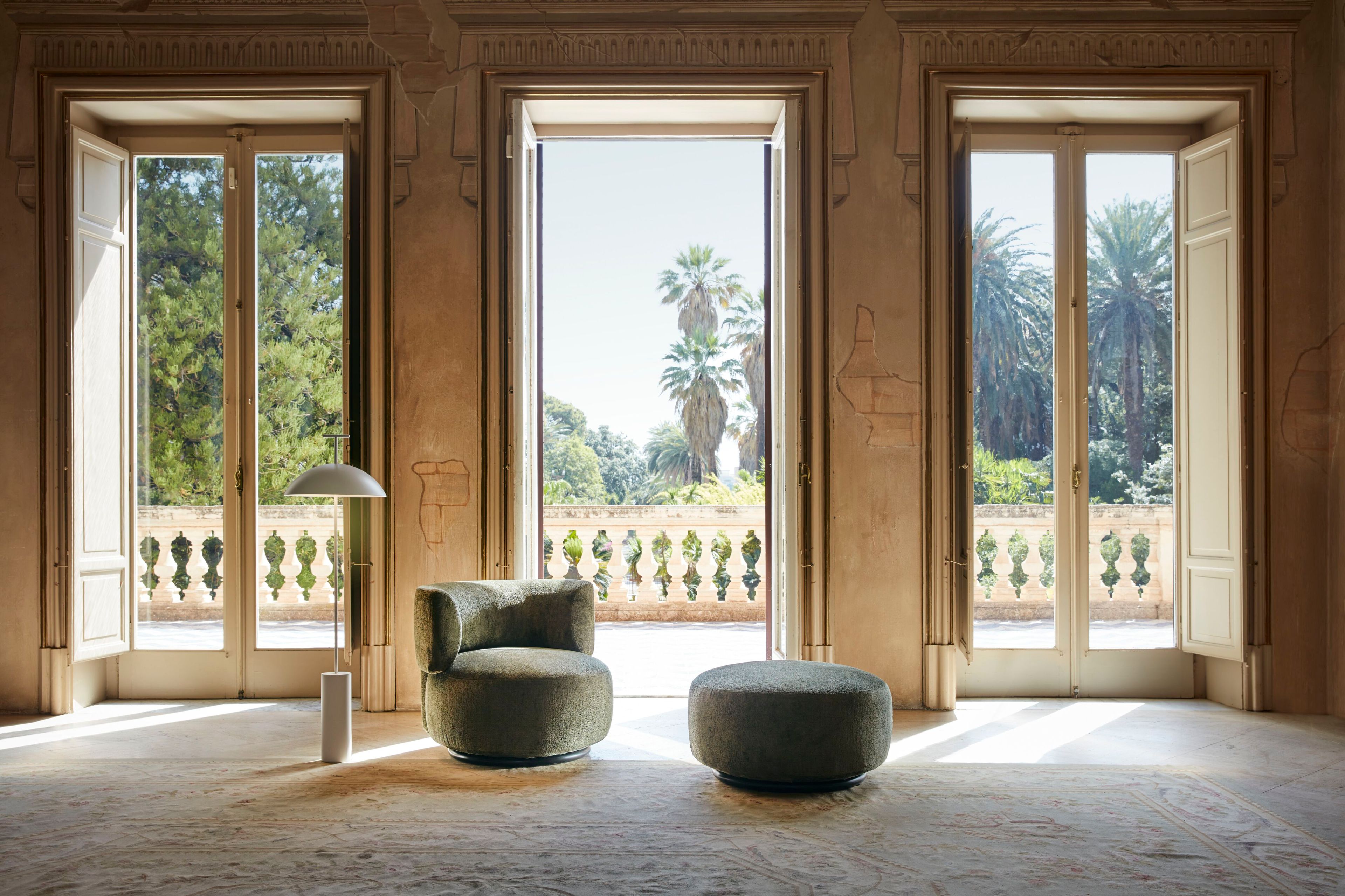 Круглый пуф из ткани Kartell K-Waiting ARCH-00133251 - Вид №2