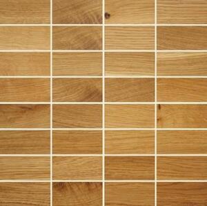 Мозаика и 3D панели из дерева Da Vinci Мозаика 8x4 002 Дуб Селект (Гладкая) 288х288 мм.
