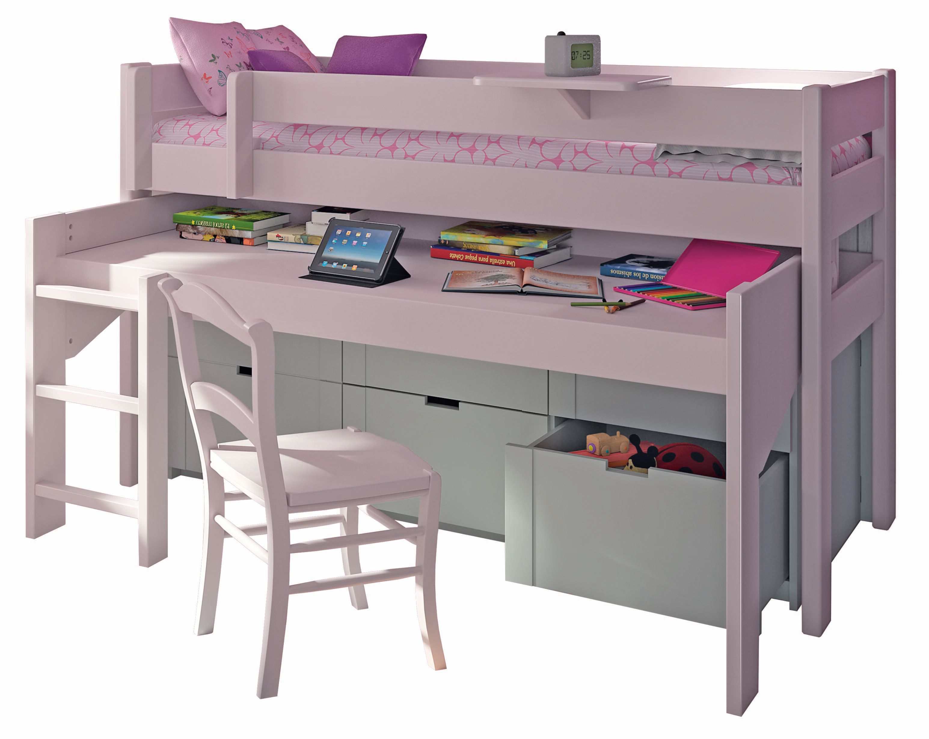 Деревянная кровать-чердак Mathy by Bols DOMINIQUE ARCH-00030157 - Вид №9