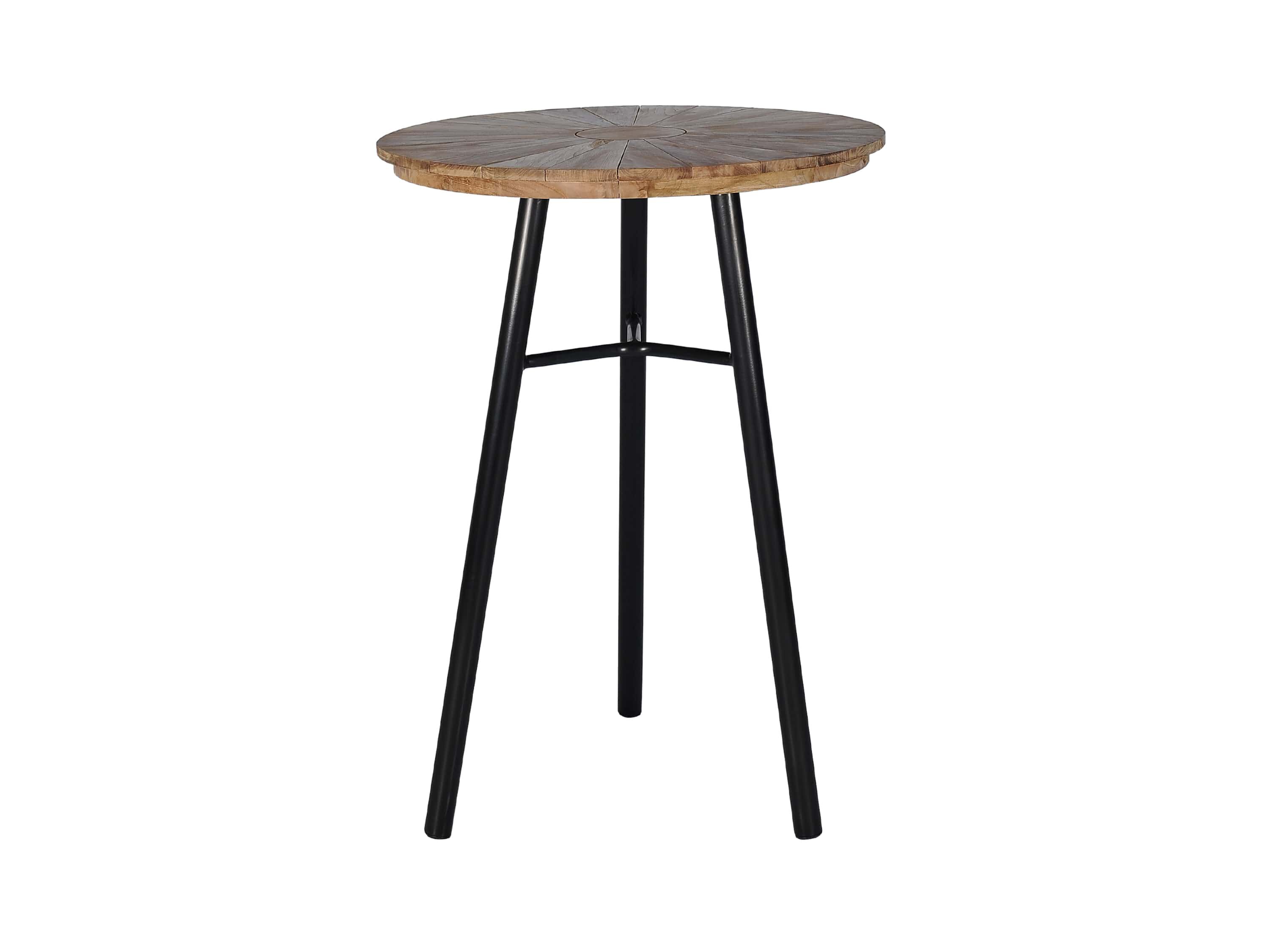 Высокий круглый стол из тикового дерева cbdesign Токио ARCH-00049414 - Вид №8