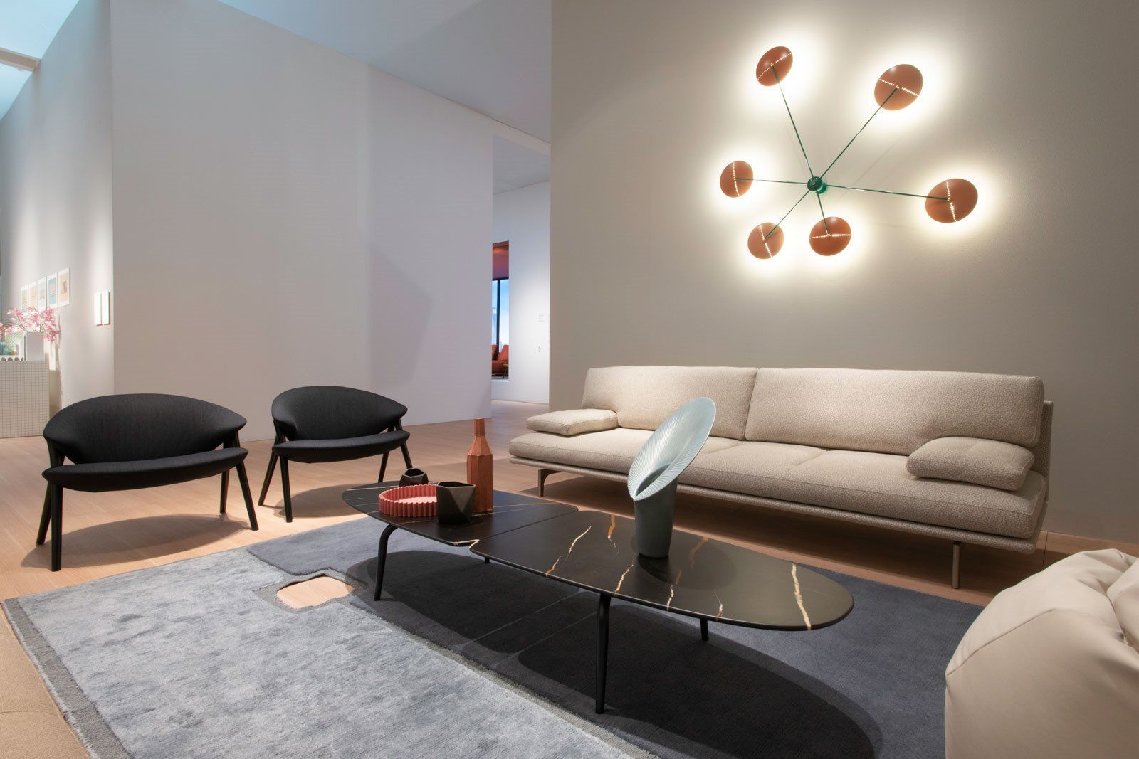 Низкий мраморный журнальный столик Zanotta GRAPHIUM ARCH-00124454 - Вид №6