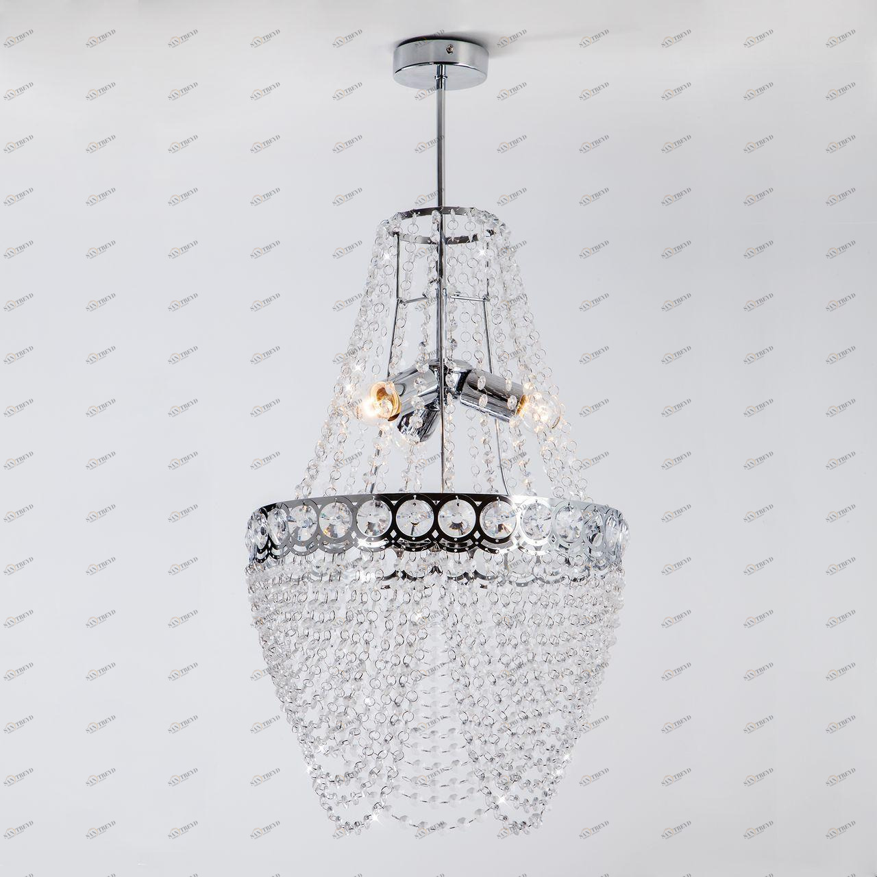 Потолочная люстра Eurosvet 10206/3 хром EUROSVET 10206 187540 Хром 