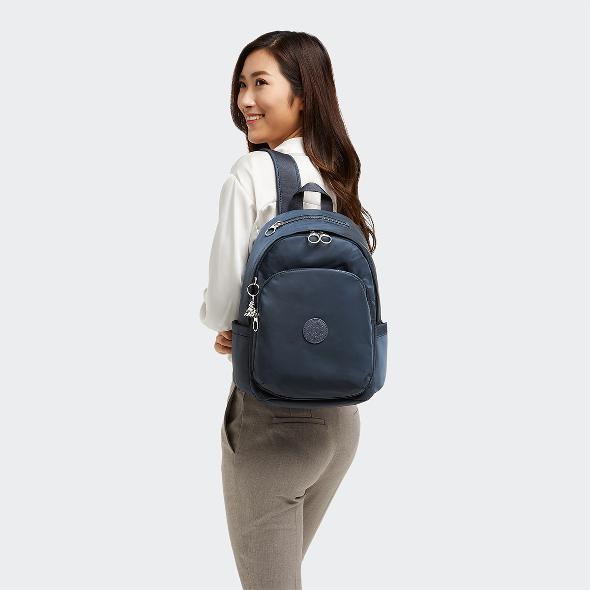 KI413095P Рюкзак Medium Backpack Kipling Delia  - Вид №2