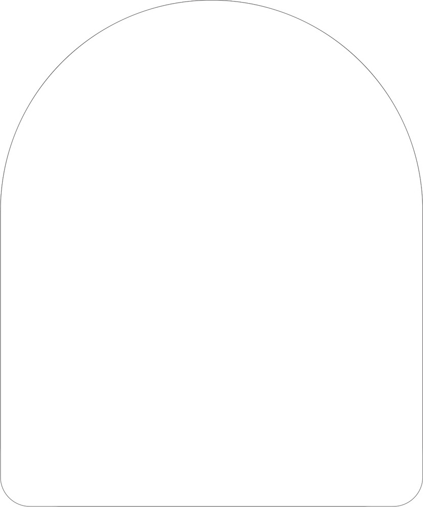 BY 0006 Зеркало со шлифованной кромкой EVOFORM Primary - Вид №1