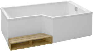 CE6D119R-WPM Душ-ванна, HR JACOB DELAFON NEO