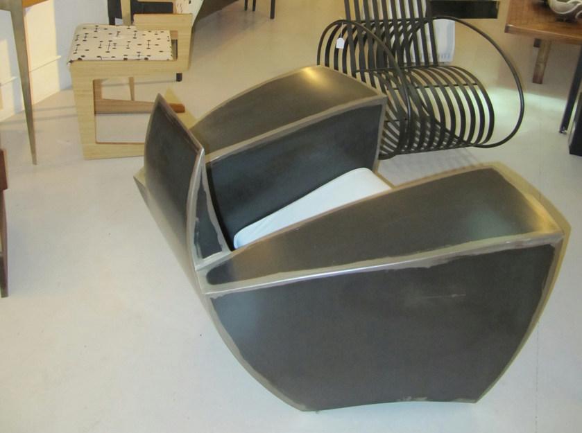 ICI ET LÀ Металлическое кресло в индустриальном стиле Handmade metal furniture by ici et là Sfe02 - Вид №1