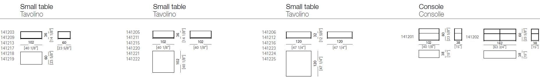 Arketipo Журнальный столик из мдф для гостиной sun-id-1407401 - Вид №1