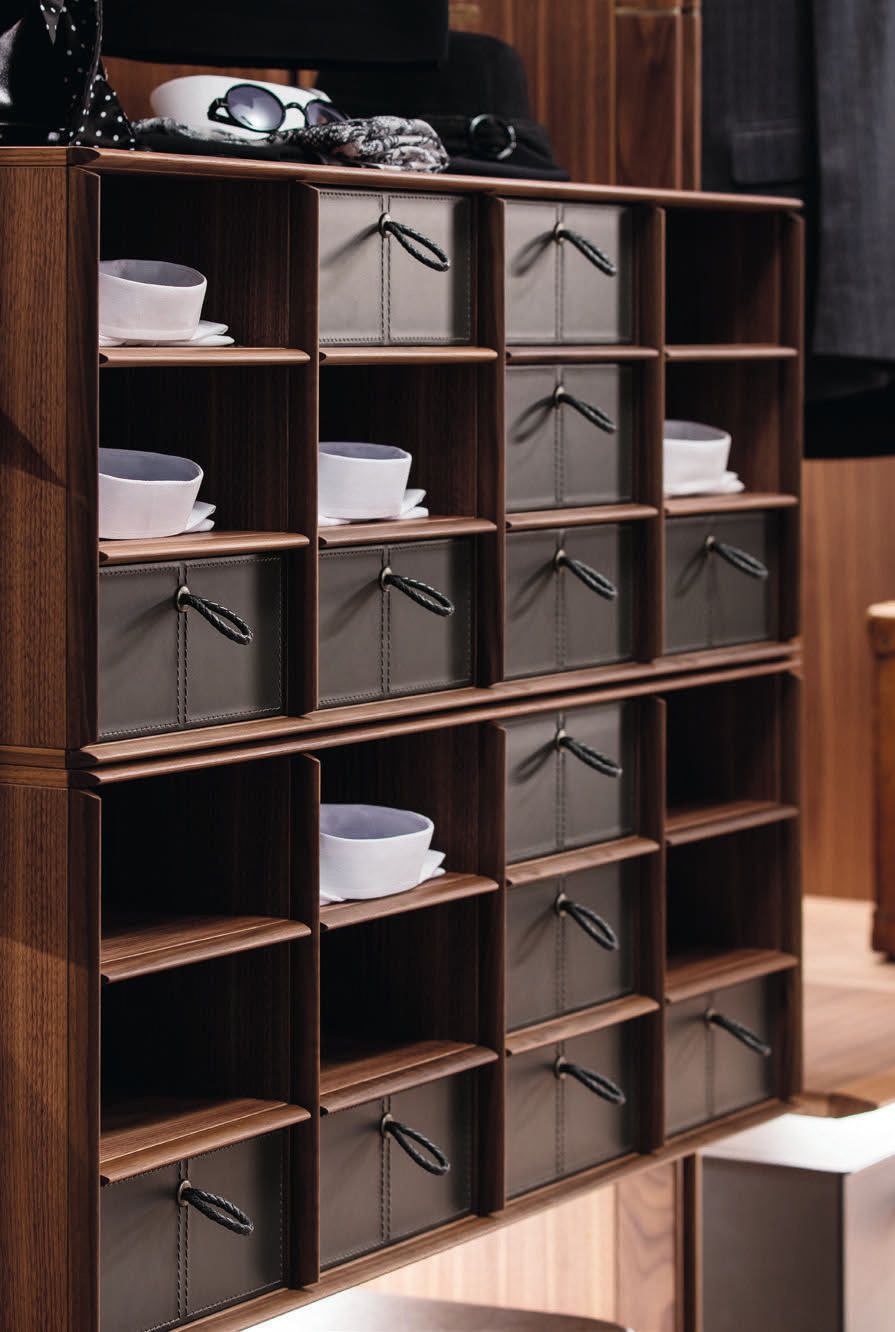 Деревянная секционная гардеробная Porada Soul ARCH-00082275 - Вид №4