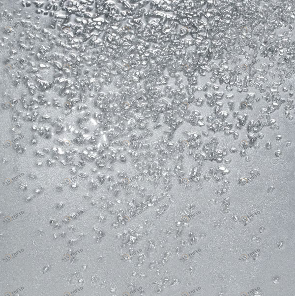 Декоративная панель Abstract Silver Quartz Cascade Alex Turco SILVERQUARTZCASCADE