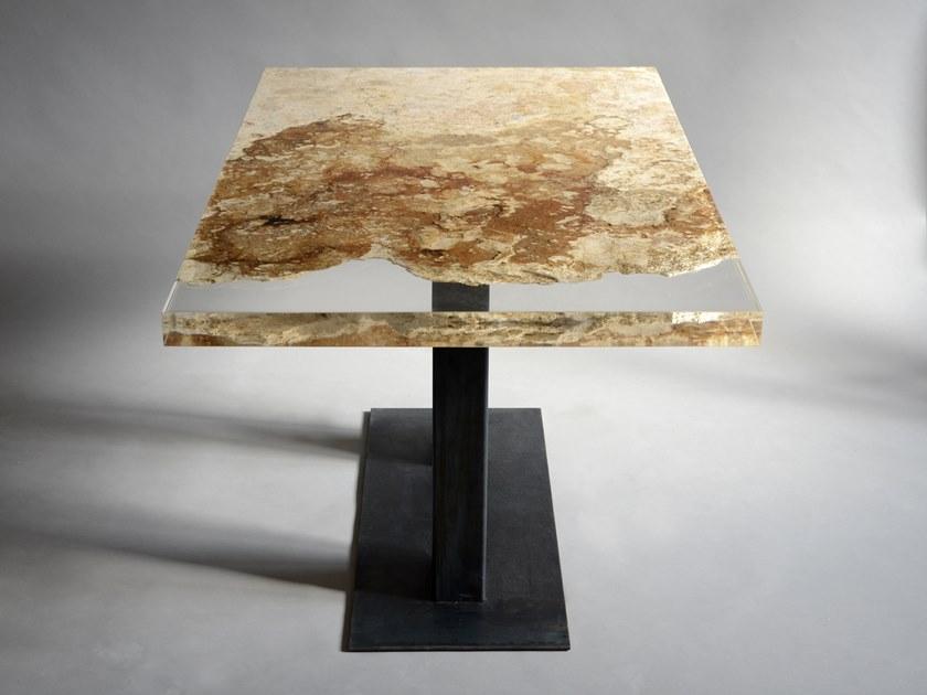 alcarol Прямоугольный обеденный стол Bedrock sun-id-1453580 - Вид №2