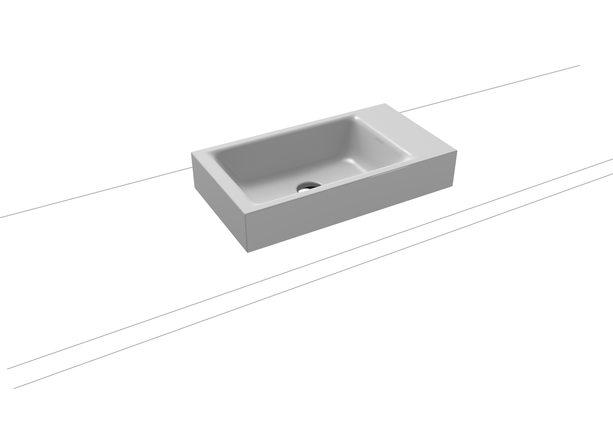 Умывальник KALDEWEI Сталь эмалированная 3166 145 Манхэттен 31663083145 