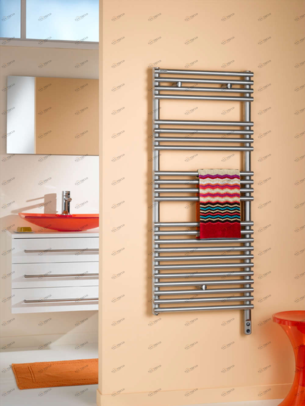 Водяной радиатор LNI-176-050 Cala Inox Acova 1761 