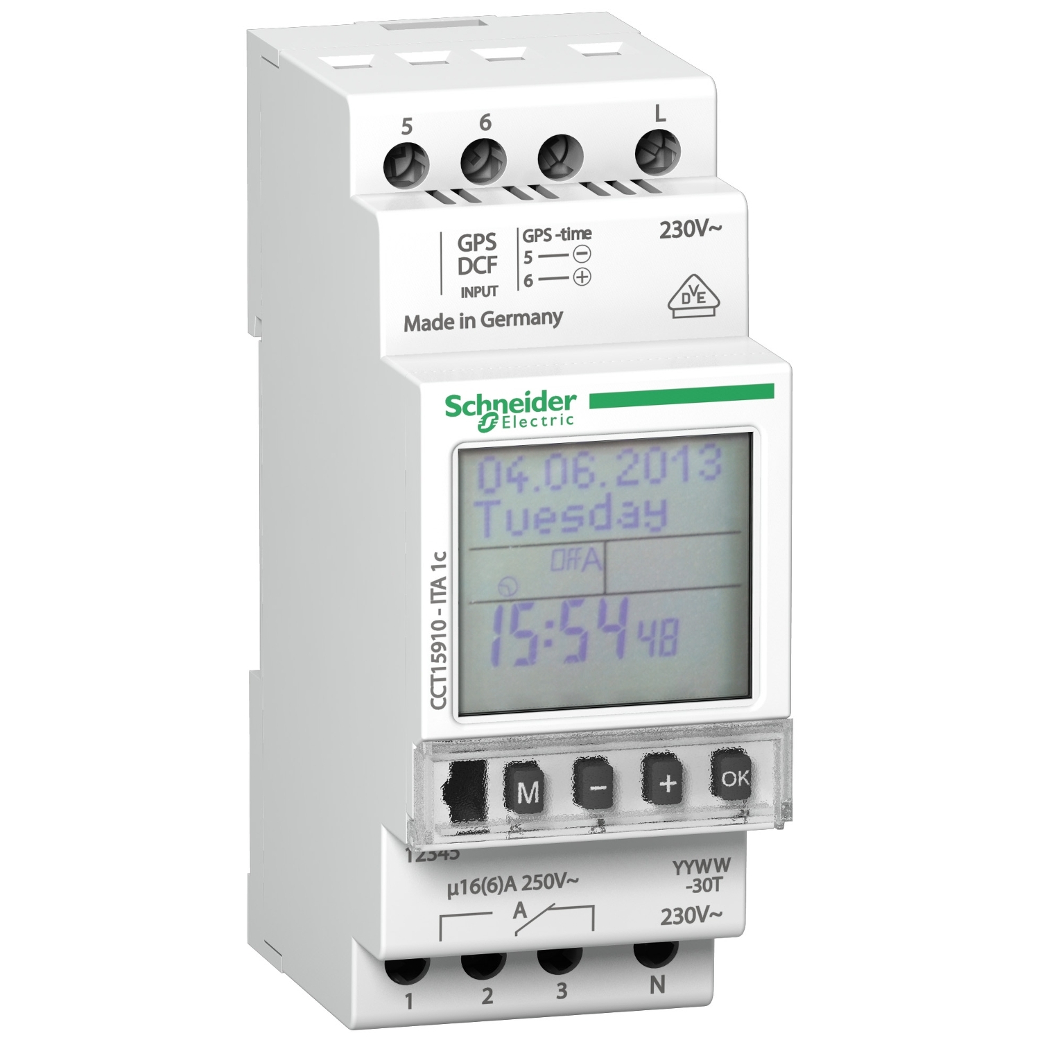 CCT15910 ПРОГР. РЕЛЕ ВРЕМЕНИ ITA, 1 КАНАЛ Schneider Electric Acti 9 