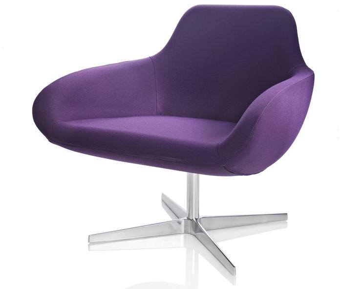 ALMA DESIGN Вращающееся кресло из ткани с 4 спицами и подлокотниками X big sun-id-1475796 - Вид №1