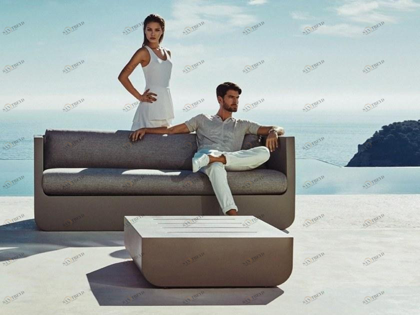 VONDOM Садовый столик квадратный Ulm sun-id-1356113