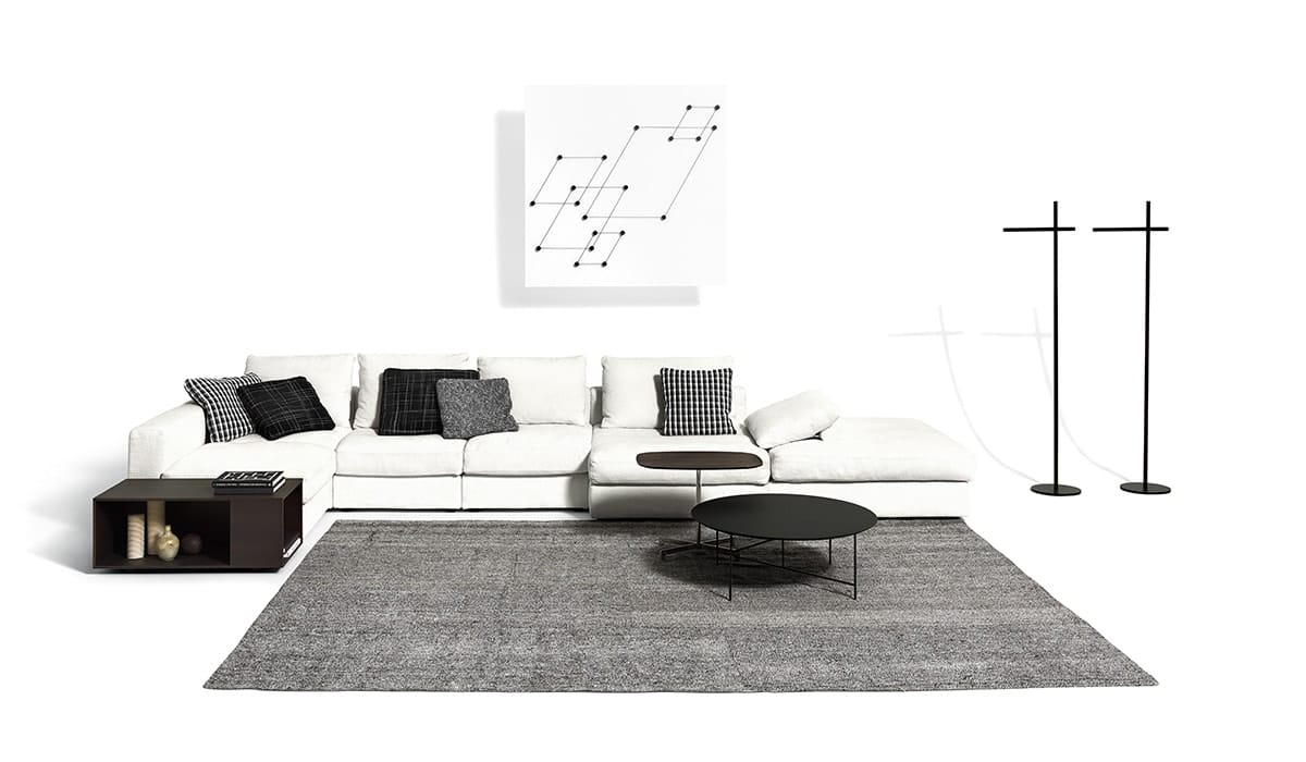 Съемный диван из ткани DE PADOVA MOSAÏQUE ARCH-00033269 - Вид №5