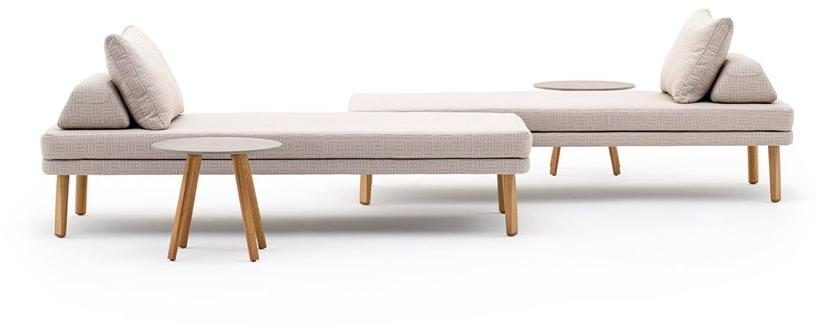 Varaschin Садовый лежак из ткани Emma 236lt - Вид №4