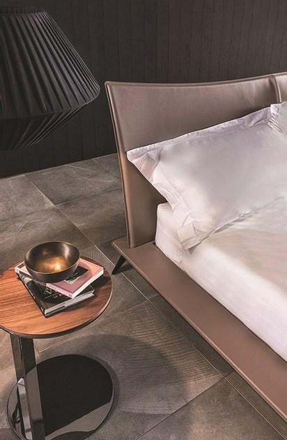 Vibieffe Двуспальная кровать с обитым кожей изголовьем sun-id-1416865 - Вид №1