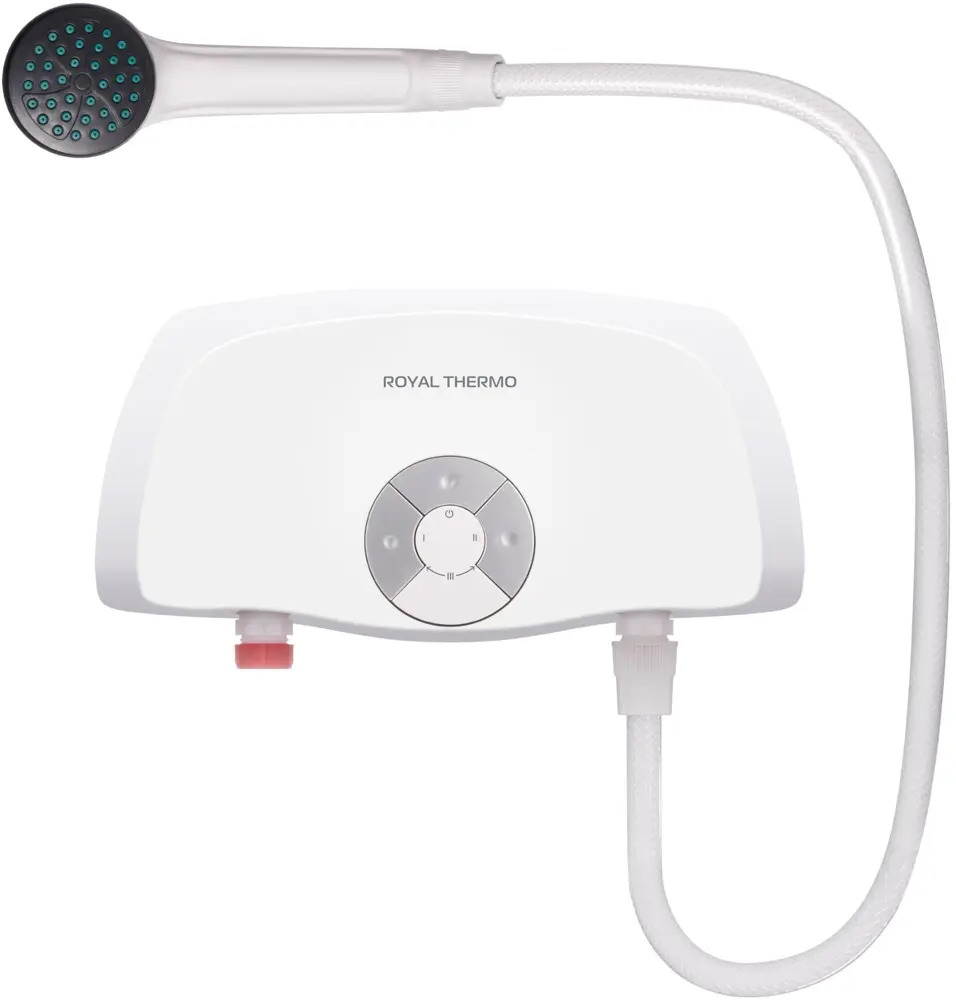 Royal Thermo Smartfix S — проточный водонагреватель 3.5 кВт с душевой лейкой 89359456