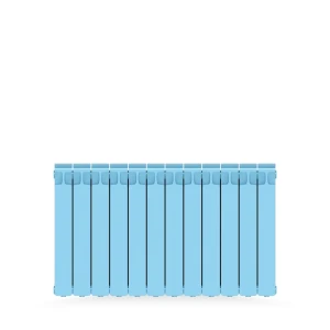 Радиатор секционный Rifar Monolit M50012RAL5024 500/100 12 секций боковое подключение биметалл голубой 82560832 STLM-2042454