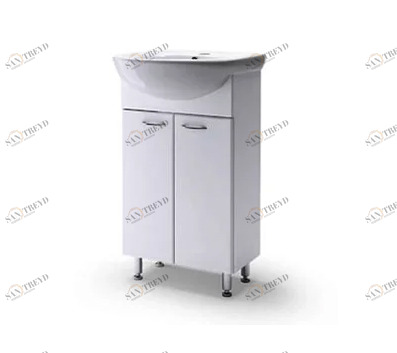 Тумба Уют-45 прямая  с раков. меб. Rosa Уют-45 MISTY 2312192