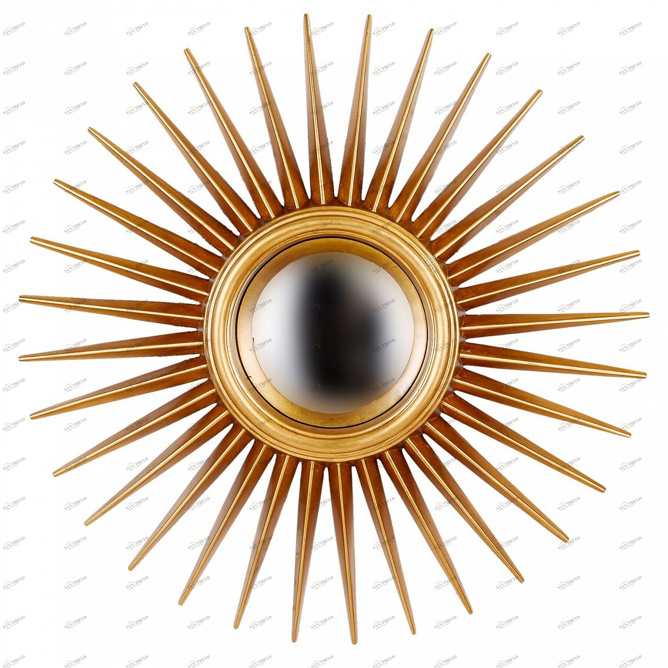 Зеркало-солнце 76 см античное золото Star Gold ART-ZERKALO ДИЗАЙНЕРСКИЕ 00-3884075 Зеркальный;золото 