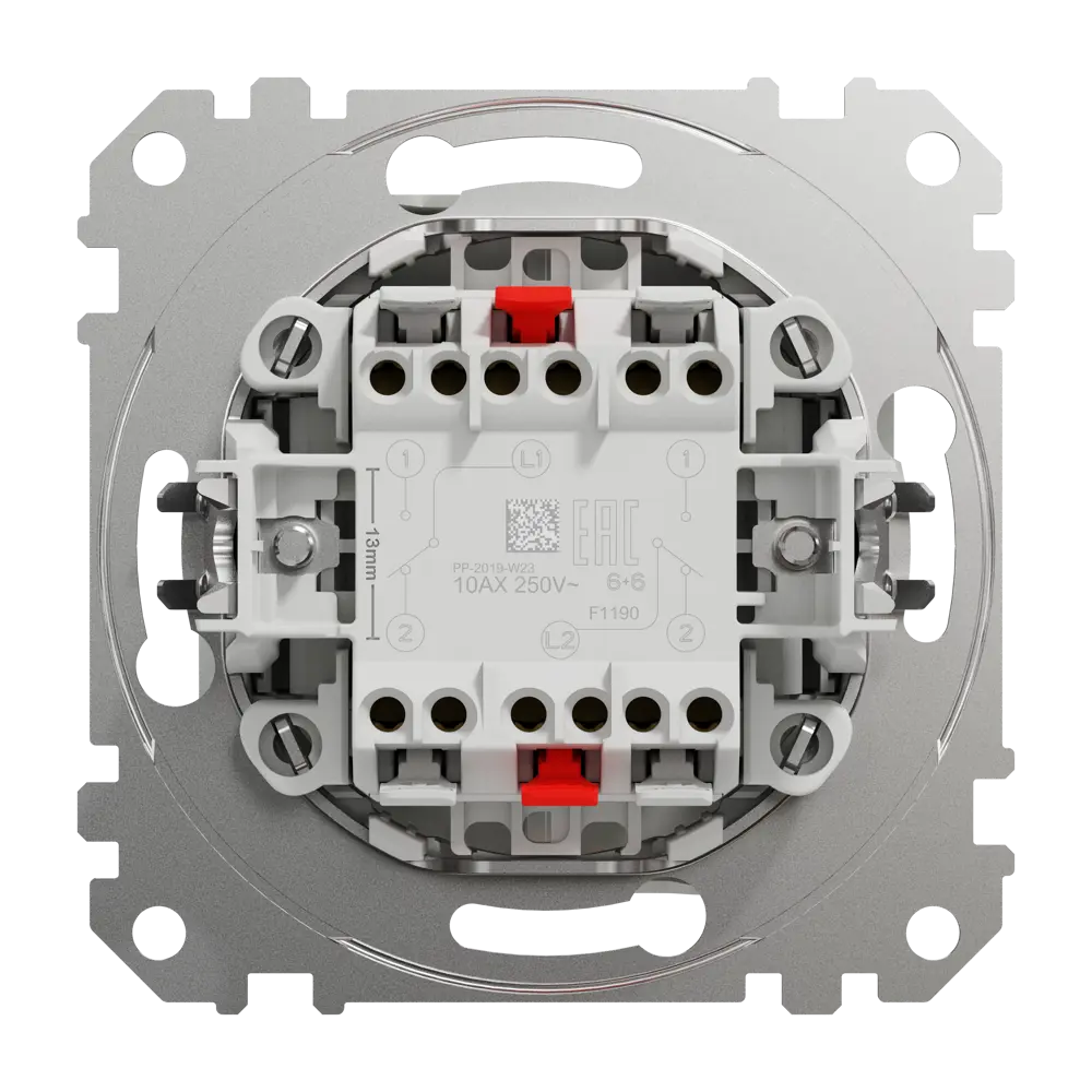 Переключатель проходной Systeme Electric Sedna Design  2 клавиши, цвет белый Sedna Design Elements STLM-2019537 - Вид №2