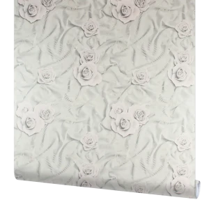 Обои флизелиновые Belvinil Шелк серые 1.06 м 0203-21 (11ЭСБ3)